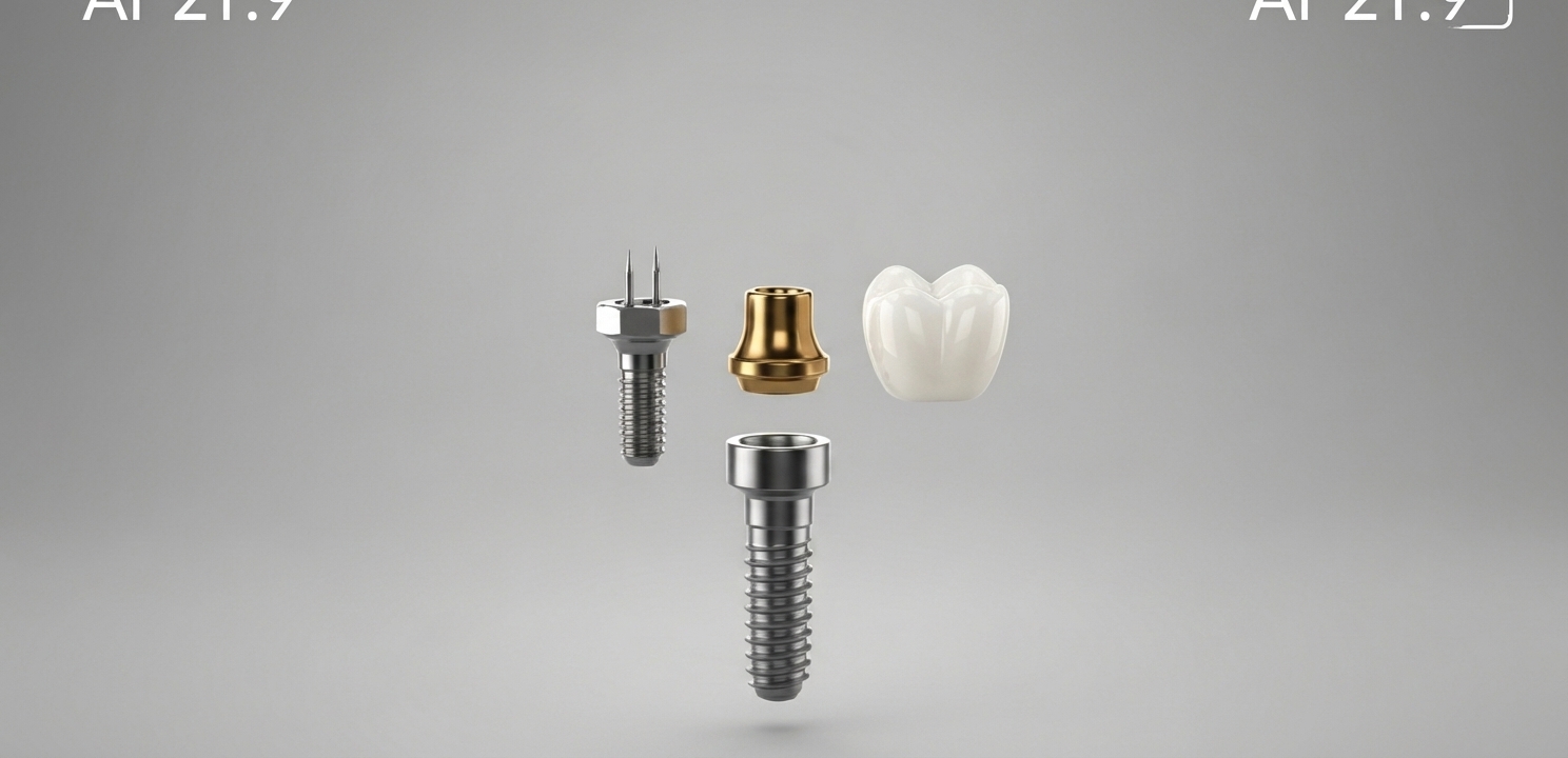 Dental Implants in Turkey are a three-part system for a new, permanent smile.