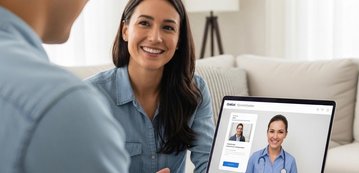 Dental Tourism for Canadians begins with a professional online consultation from home.