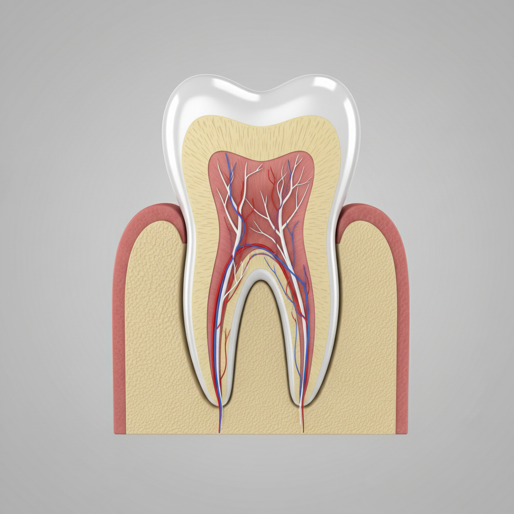 Root Canal Treatment is necessary when the inner pulp, containing nerves and vessels, becomes infected