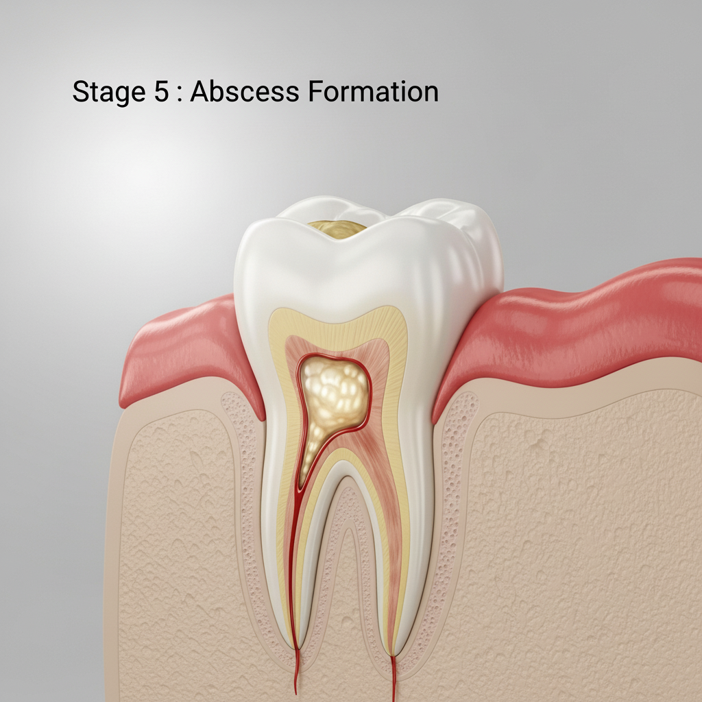 Ignore a Cavity and the infection can progress, leading to a painful abscess