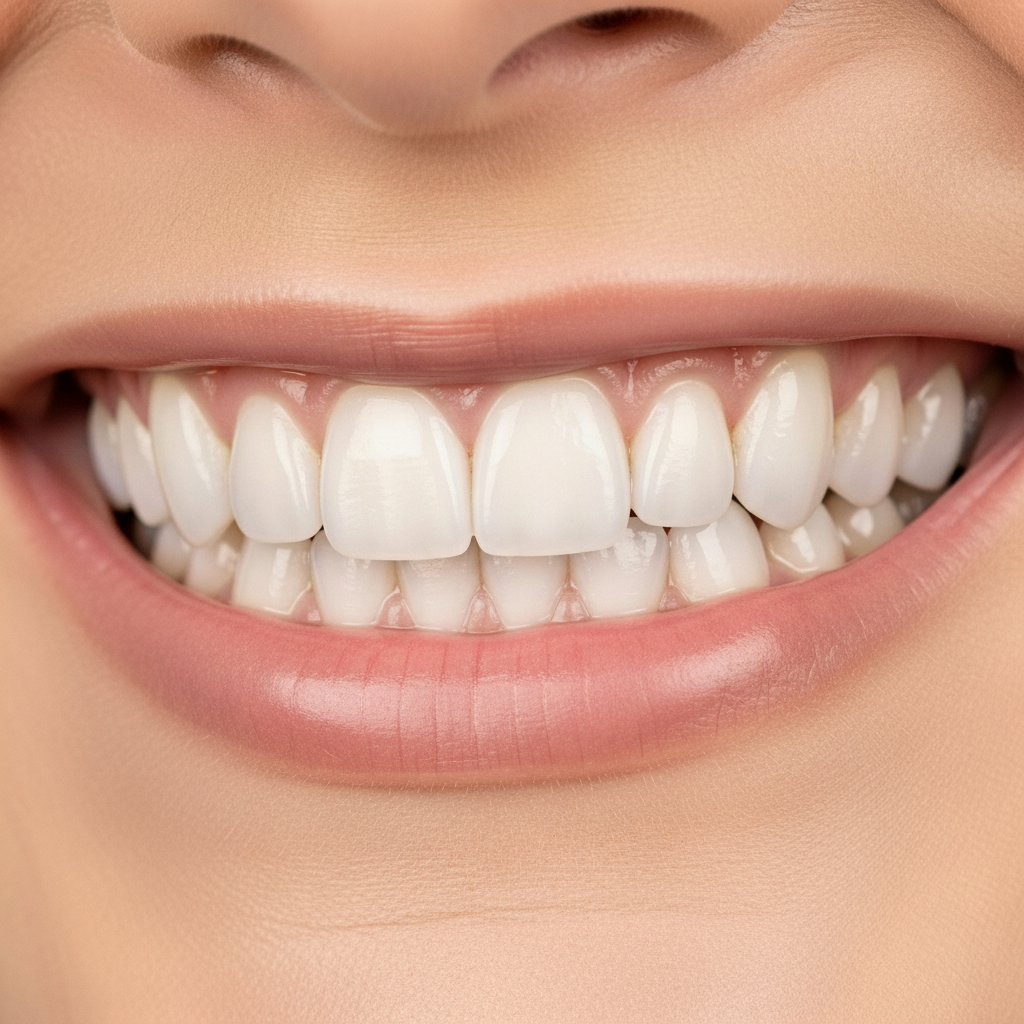 Smile Makeover: Porcelain dental veneers create a natural, brilliant, and perfectly aligned smile for enhanced aesthetics.