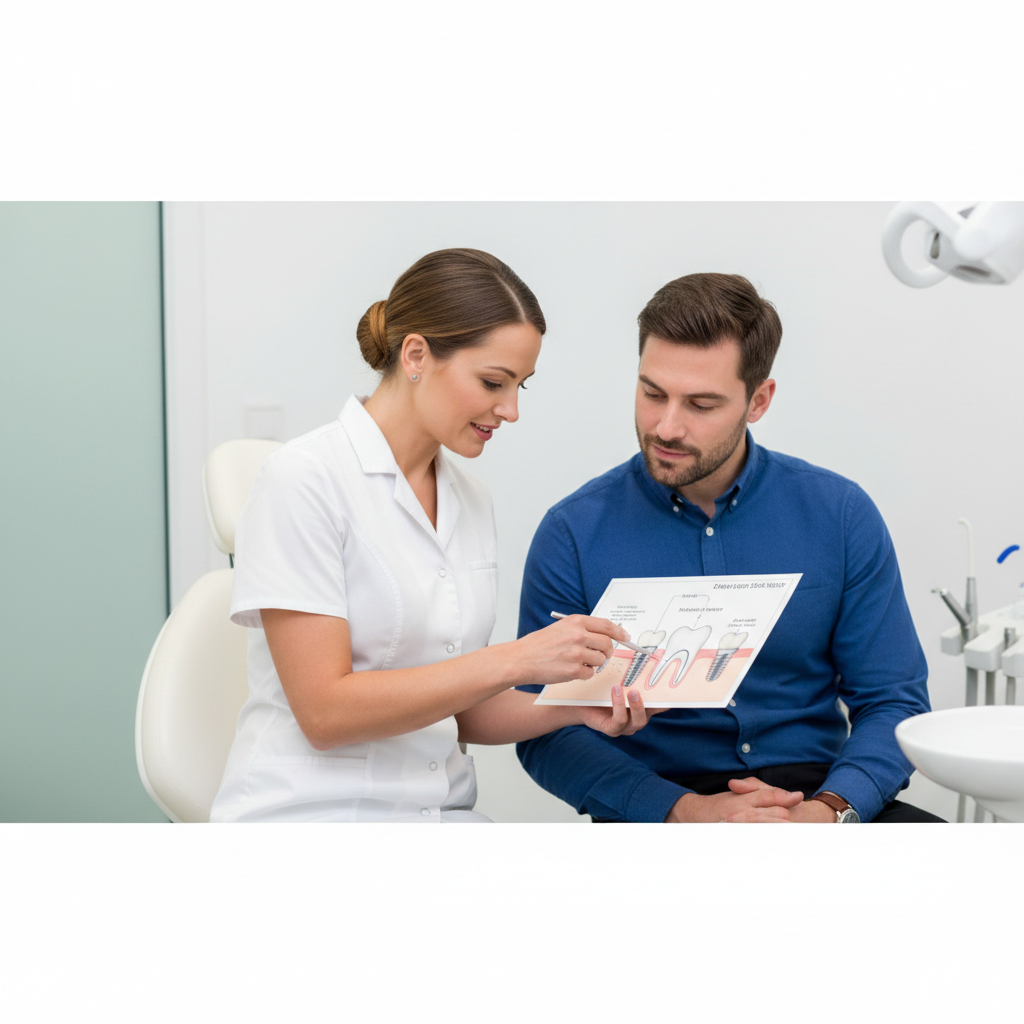 Dental Bridges vs Implants: Patients receive professional advice for informed decisions.