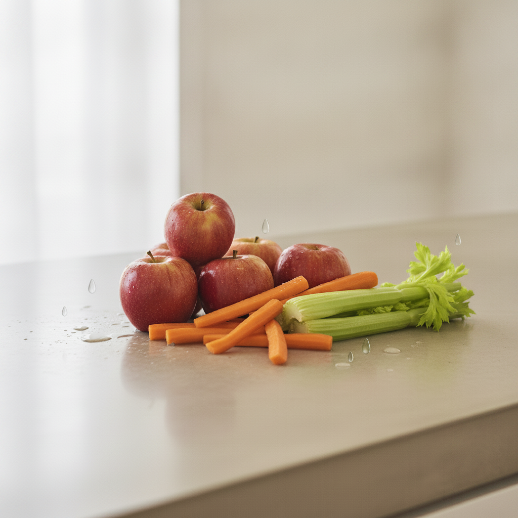 The Best Foods for Healthy Teeth and Gums include crunchy fruits and vegetables acting as natural toothbrushes.