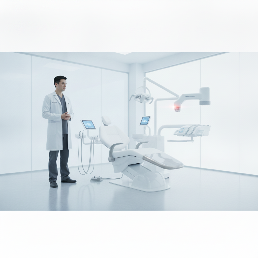 High-tech dental office with advanced equipment How to Choose a Cosmetic Dentist who utilizes advanced technology and modern techniques for superior care