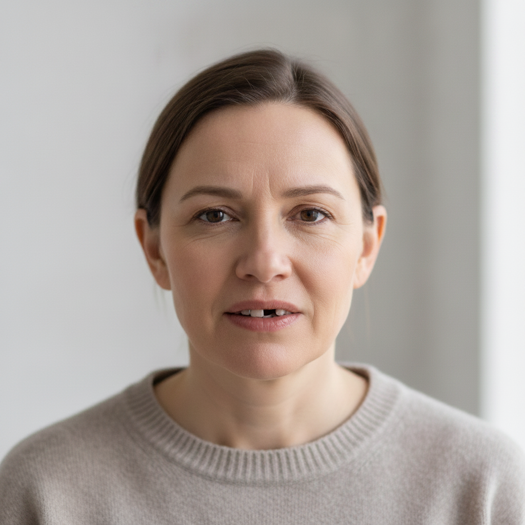 Visualizing the Before State of Tooth Loss Before and After Dental Implants, showing the impact of missing teeth on facial structure and confidence.