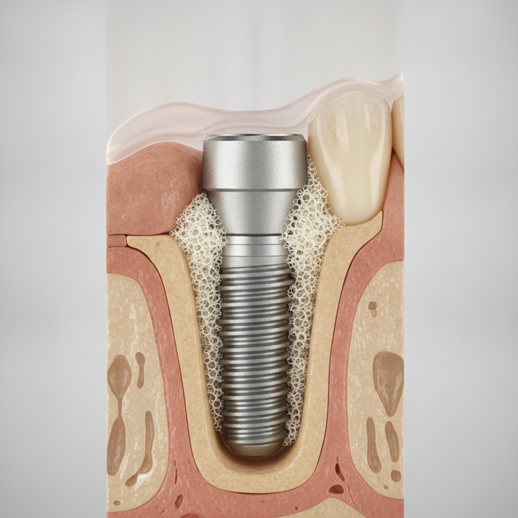 Dental Implants Cost in Canada (2026) factors include the crucial surgical placement and osseointegration process.